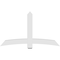 Ekena Millwork Bellingham Architectural Grade PVC Gable Bracket, 72"W x 42"H x 4"D x 6"F, 14/12 Pitch GBP072X42X0406BEL00 - alternate 2